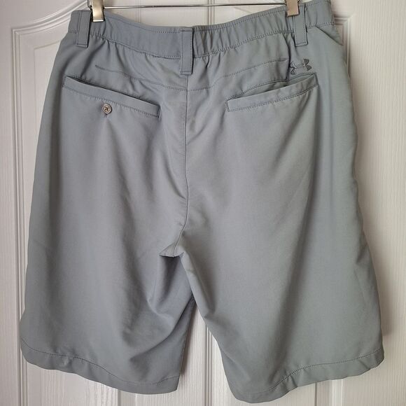 Under Armour Light Gray Men's Shorts - Picture 2 of 16